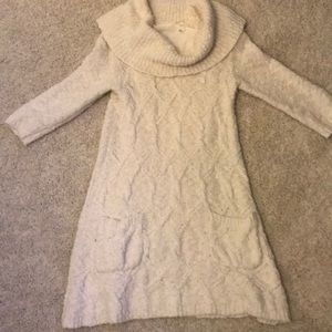 Anthropologie sweater dress sz medium